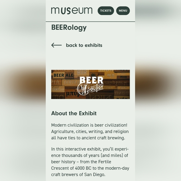 Men's San Diego Beerology Museum of Man - Picture 5 of 5